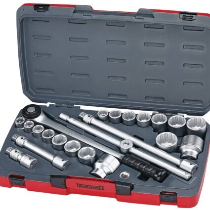 Padrunvõtmekomplekt. 3/4" nelikantkinnitusega. Teng Tools T3422S | Käsitööriistad>Padrunid>Padrunite komplektid | Teng Tools | Trollo.ee | Üle 10 000 toote