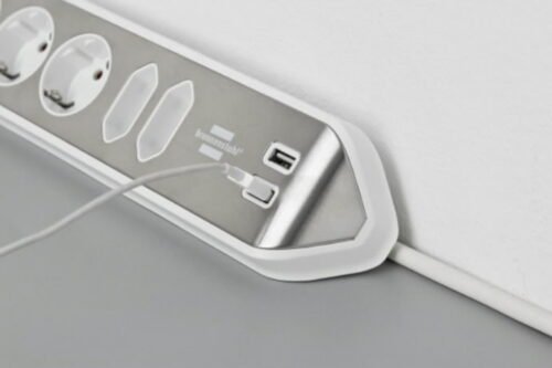 Pikendusjuhe H05VV-F 3G1,5  4 pesa 45°+2 pesa 90°+ 2 USB-2,0, Brennenstuhl