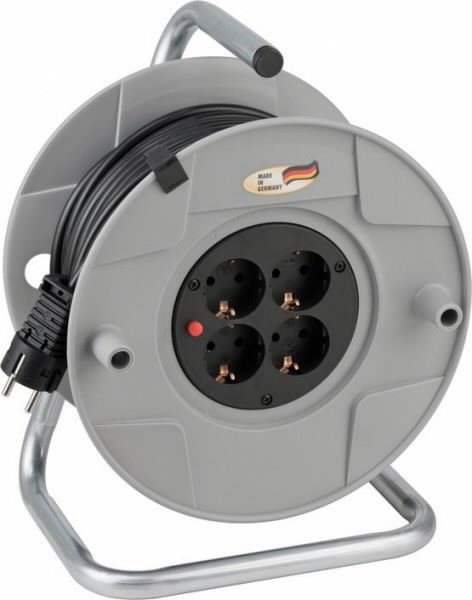 Pikendusjuhe plastpoolil AK 260 25m 4VDE VV 3x1,5 BAT, Brennenstuhl