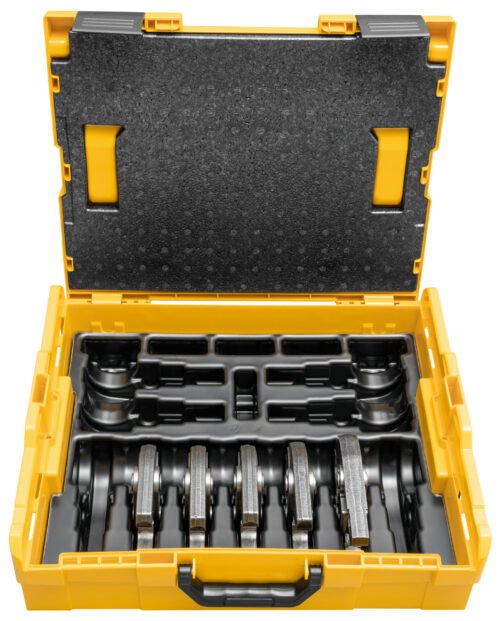 Presspihtide komplekt REMS Mini Set V 15+18+22+28+35 + kohver L-Boxx | Torutööriistad>Torupressid | REMS | Trollo.ee | Üle 10 000 toote