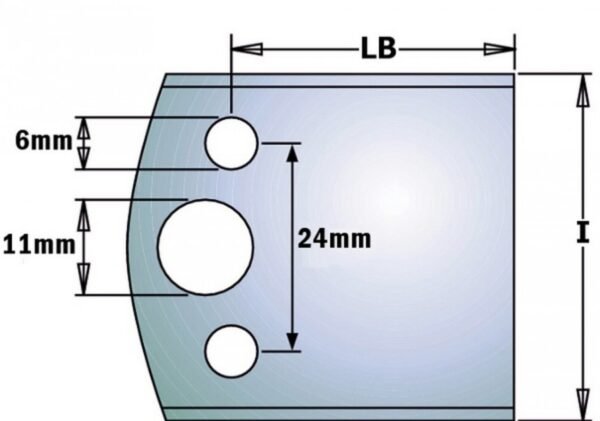 Profiiltera blankett b=40mm, CMT