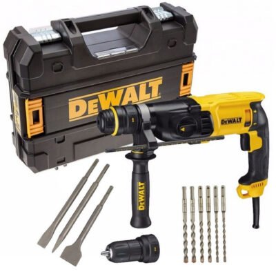 Puurvasar Dewalt D25144KP SDS+ +13mm padrun + piikide/puuride komplekt | Elektrilised käsitööriistad>Elektritrellid>Puurvasarad | Dewalt | Trollo.ee | Üle 10 000 toote