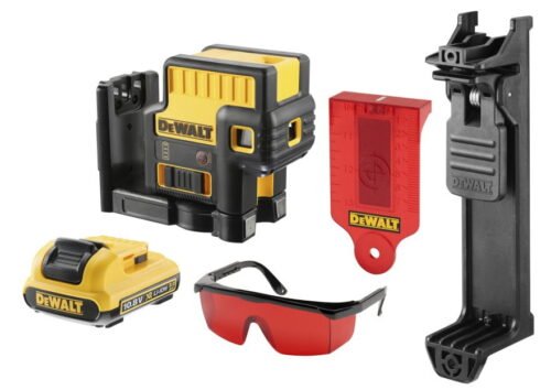 Ristlaser Dewalt 5-punktiga DCE085D1R - punane kiir | Mõõteriistad>Laserid ja niveliirid>Ristlaserid | Dewalt | Trollo.ee | Üle 10 000 toote