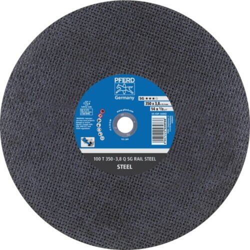 Rööpalõikeketas SG RAIL Steel 350x3,8/25,4mm, Pferd