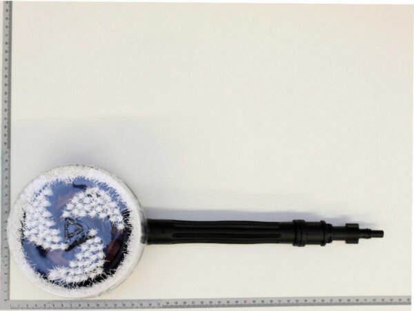 Rotating washing brush for high-pressure cleaner, Scheppach