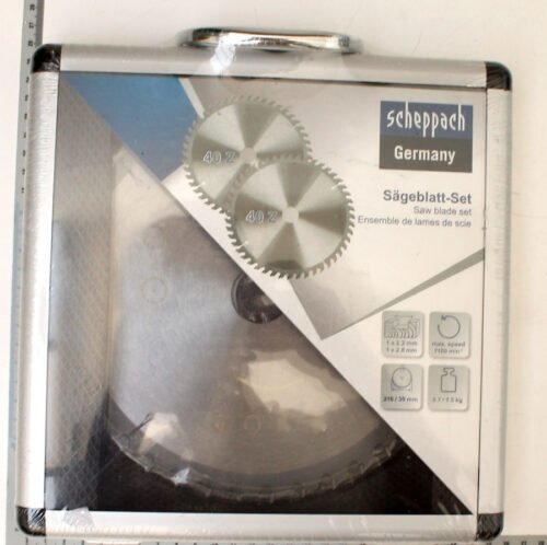 Saeketas puidule HM Ø216/30mm Z40, Scheppach