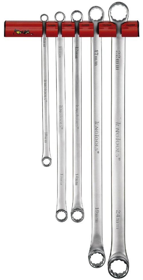 Silmusvõtmekomplekt seinale kinnitamiseks Teng Tools WRFLS05