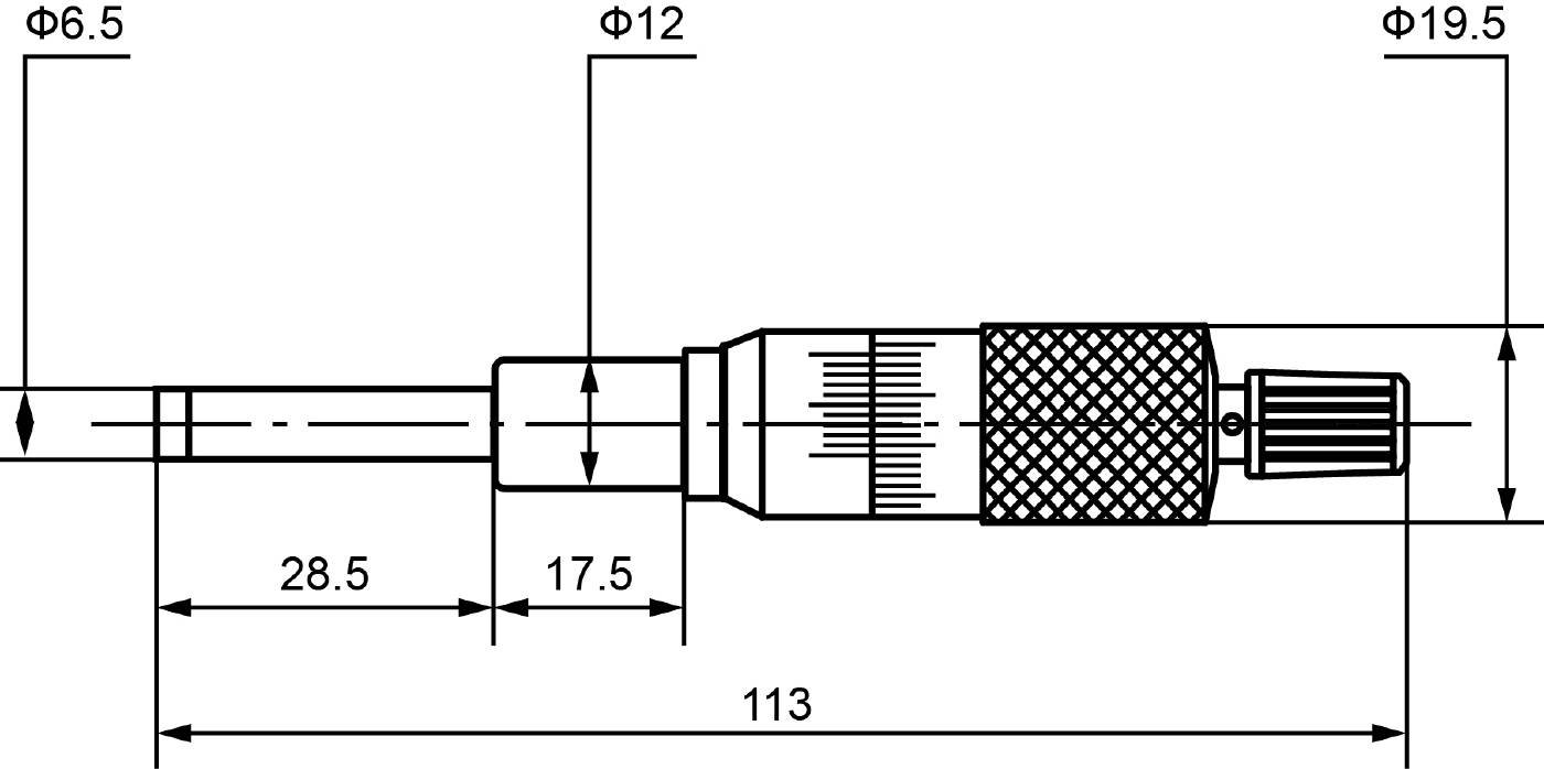 Sisseehitatav kruvik MHA 25.