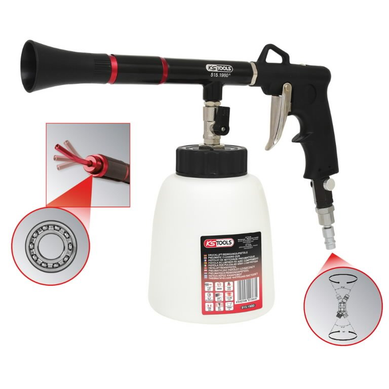 Suruõhu puhastuspüstol polstrile tornado, 1L, KS Tools