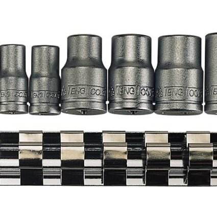 TX-padrunid komplektis. 1/4'' ja 3/8'' nelikantkinnitusega. Teng Tools M3814 | Käsitööriistad>Padrunid>Padrunite komplektid | Teng Tools | Trollo.ee | Üle 10 000 toote
