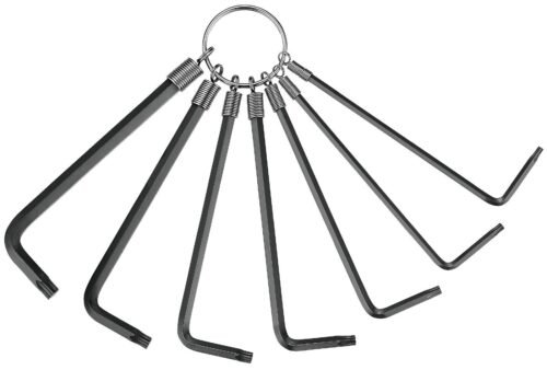 TX-võtmed komplektis Teng Tools 1487
