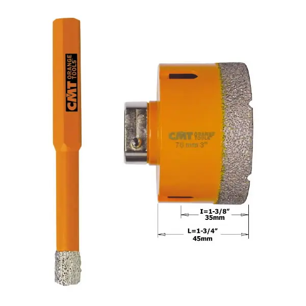 Teemant augusaag D=68 H=35mm DP RH, CMT