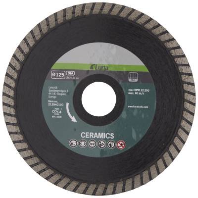 Teemantlõikeketas Ceramics 125×22.23 | Tarvikud>Lõikekettad>Teemant lõikekettad | | Trollo.ee | Üle 10 000 toote