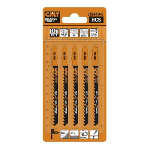 Tikksaetera puidule HCS, 5tk pakis 75x4mm Z6TPI, CMT