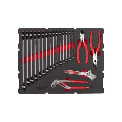 Tööriistakomplekt Milwaukee PACKOUT  sahtlitega tööriistakastidele