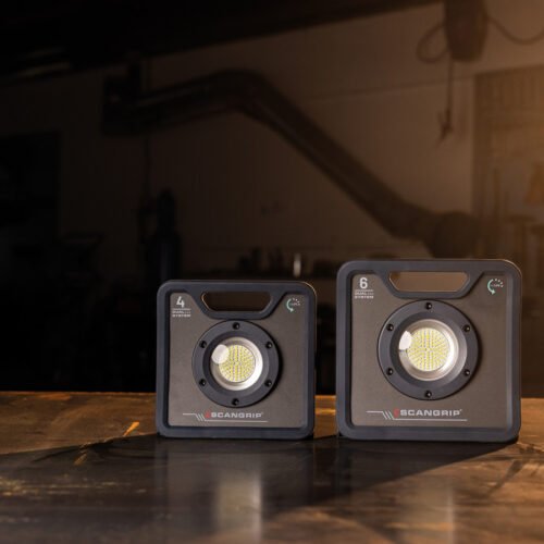 Töövalgusti LED NOVA 6K C+R laetav+5m kaabel IP67 6000lm, Scangrip