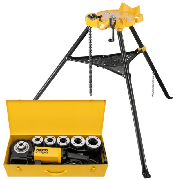 Torukeermestaja REMS Amigo 2 Set R 1/2-2 + torufksaator REMS Aquila 3B
