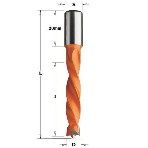 Tüüblipuur HM RH 5x43x70mm S=10x20mm, CMT
