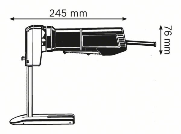 Vahtkummilõikur Bosch GSG 300
