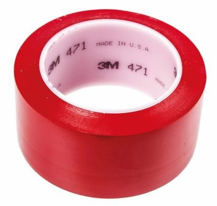 Vinüülteip 471 punane 50mm x 33m, 3M
